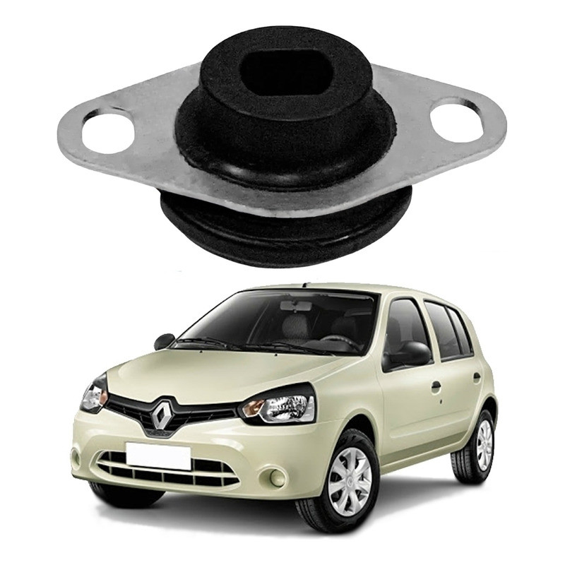 Coxim Motor Esquerdo Clio 1.0 2013 A 2016