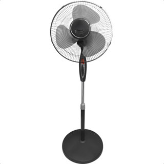 Ventilador Torre Pedestal 220V 45W 3 Hélices Altura Ajustável Até 130cm em Oferta na Shopee