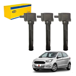 Kit 3 Bobinas Ignicao Ford Ka 2014 2015 2016 2017 2018...
