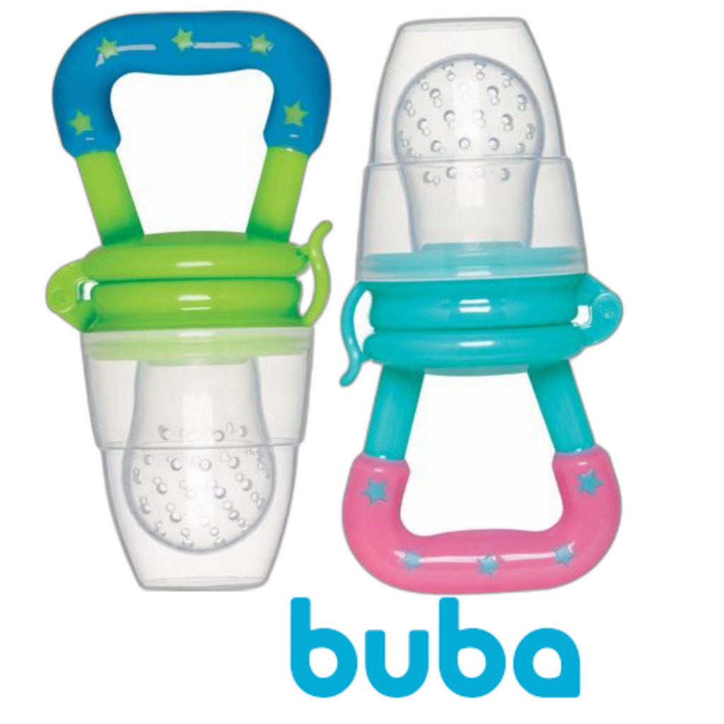 KIT 2 - 4 CHUPETA ALIMENTADORA SILICONESILICONE MACIO PORTA FRUTINHA SUGADOR BUBA em Oferta na Shopee