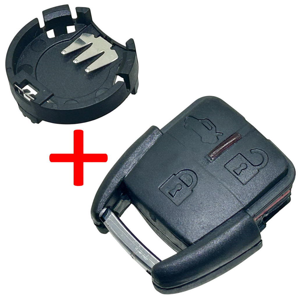 Kit carcaça Oca Chave GM Suporte Bateria Astra Corsa Vectra
