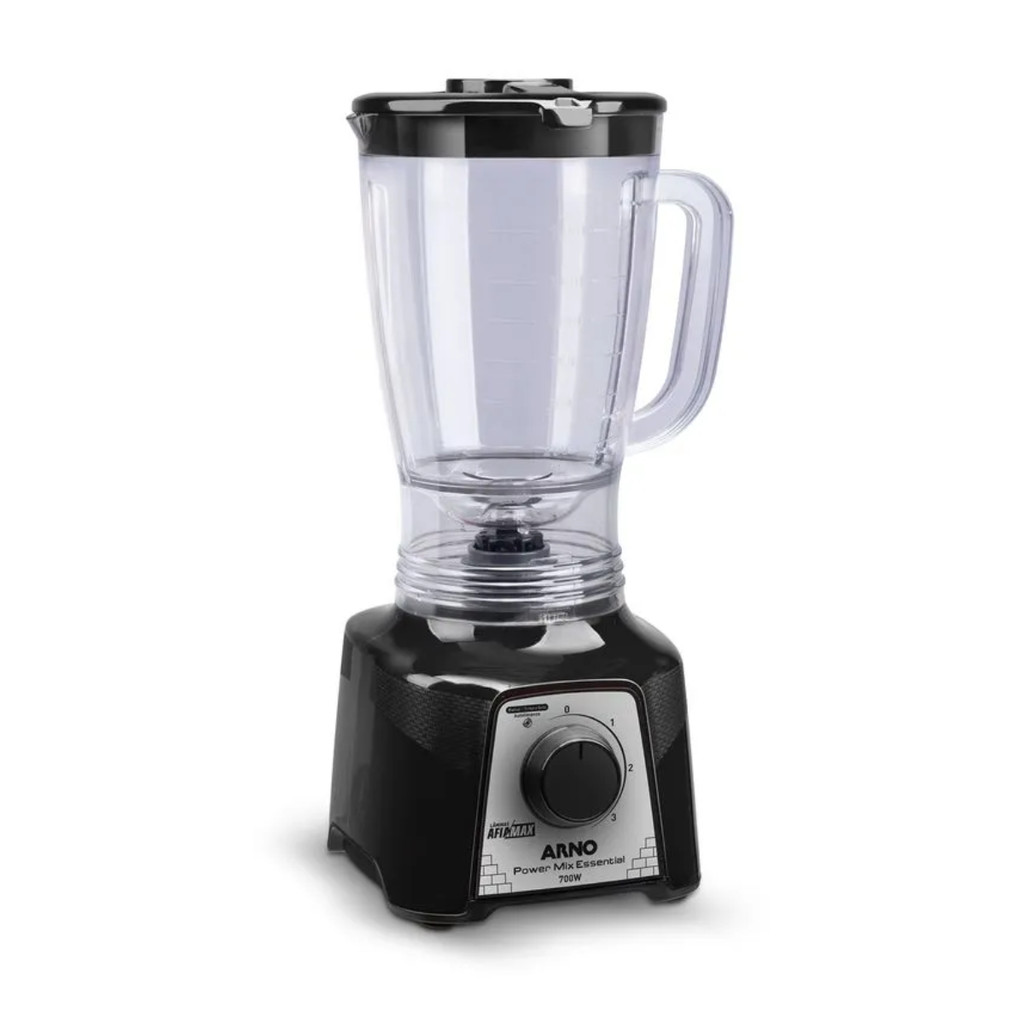 Liquidificador Arno Power Mix LQ19 Essential Preto 700W 2,4L em Oferta na Shopee
