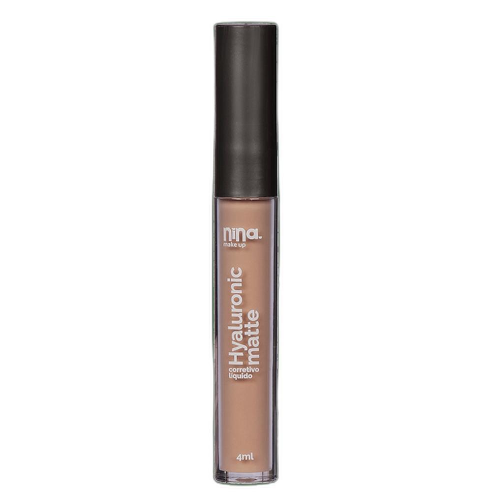 Nina Makeup Hyaluronic Matte 1 - Corretivo Líquido 4ml