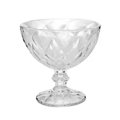 Taça para Sobremesa Lyor Diamond de Vidro 250ml
