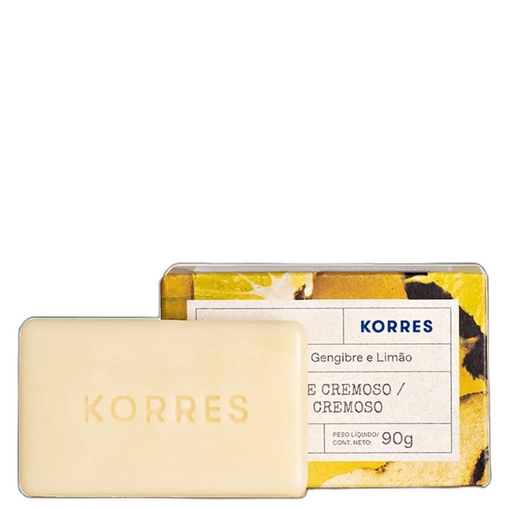 KORRES GENGIBRE E LIMAO SABONETE 90G em Oferta na Shopee