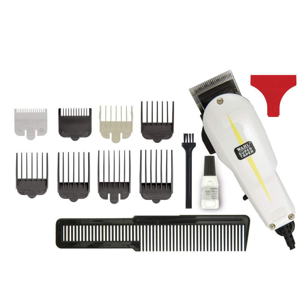 Máquina de Cortar Cabelo Wahl Super Taper em Oferta na Shopee