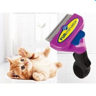 Pente Tira Pelos Pet Profissional Rasqueadeira para Cachorro e Gato Escova de Limpeza Profunda Original em Oferta na Shopee