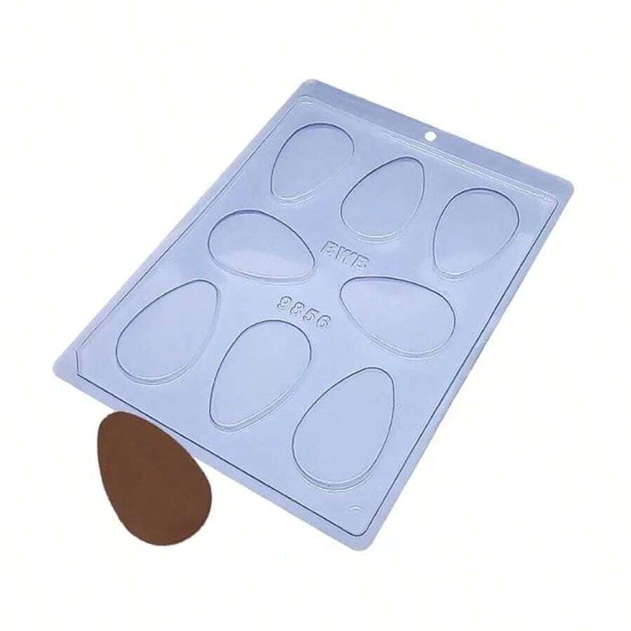 Molde de Chocolate Ovo Tablete Tipo 50g – Forma para Ovo de Páscoa (1 Parte) em Oferta na Shopee