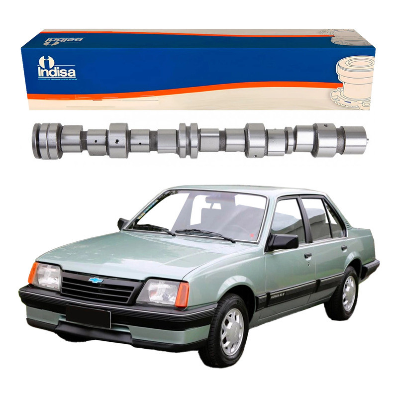 Eixo Comando Indisa Gm Monza 2.0 Carburado 1986 A 1990