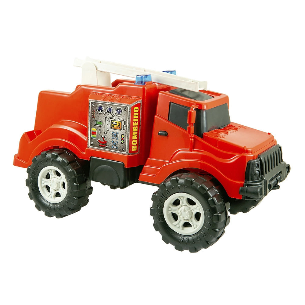 Caminhão de Bombeiro Kendy Kraft em Oferta na Shopee