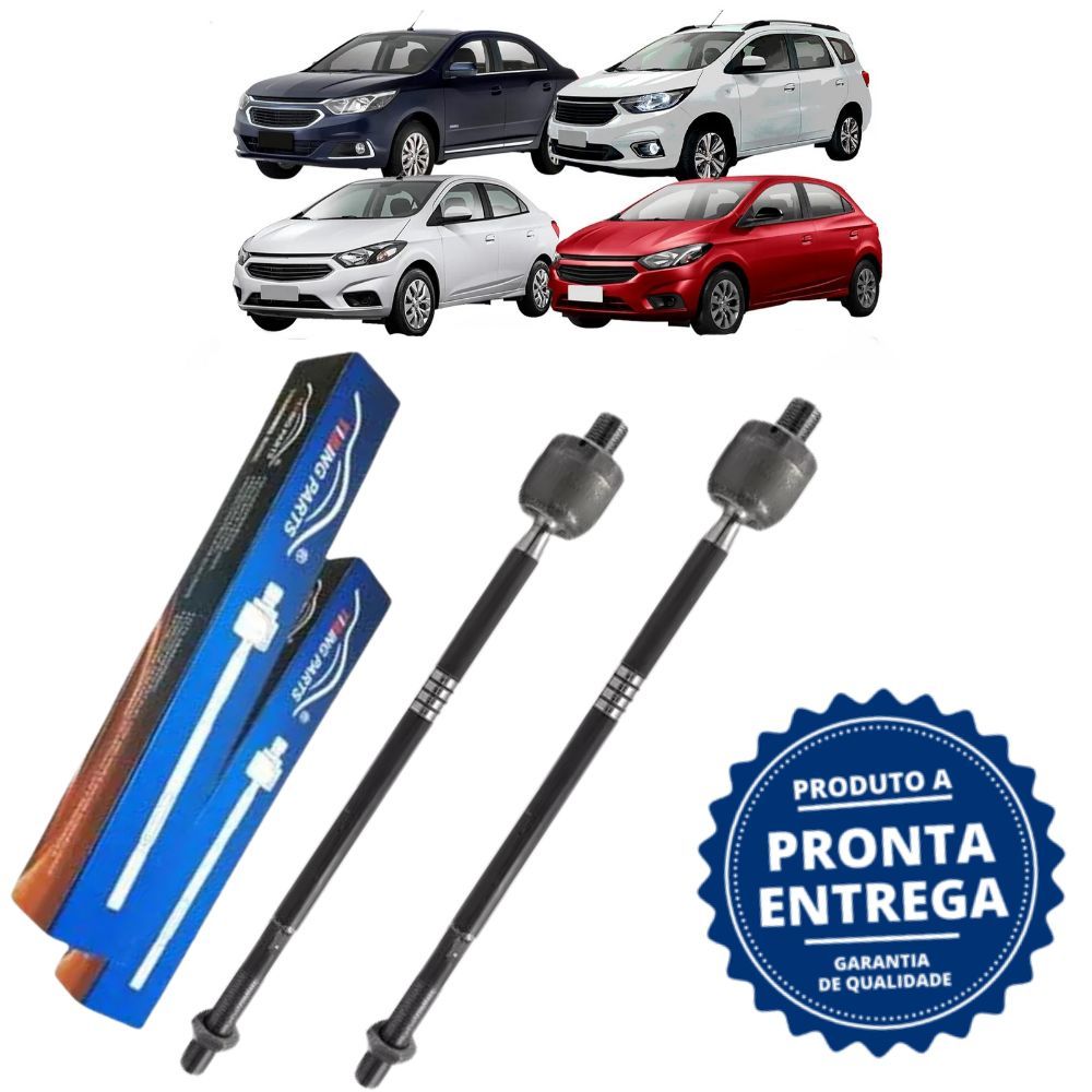 Par Barra Axial Direção Hidraulica Lado Direirto e Esquerdo Onix 2012 a 2016 Spin 2012 a 2016 Prisma 2013 a 2016 Cobalt