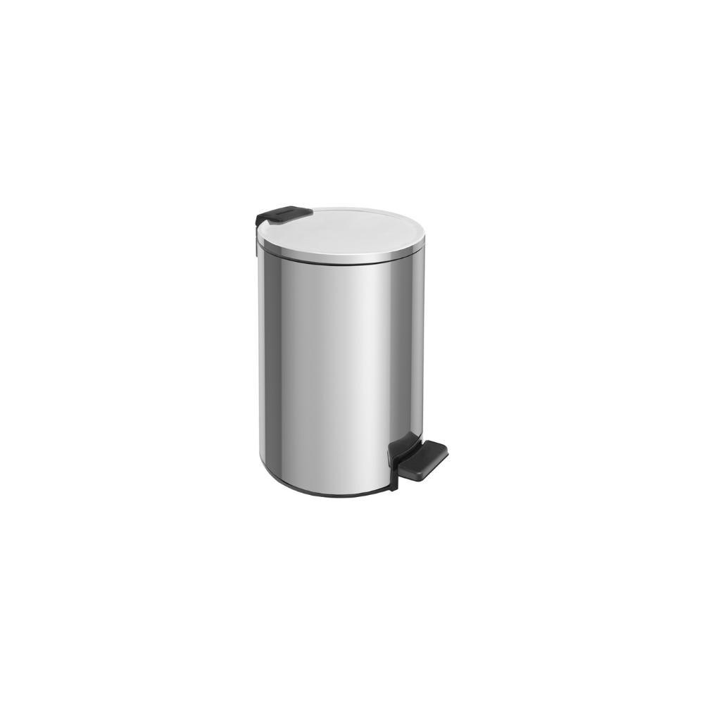 Lixeira com Pedal Tramontina Loop em Aço Inox 12L