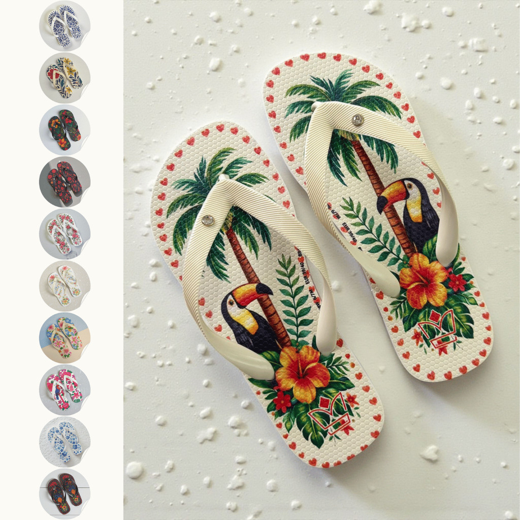 Chinelo Feminino Confortável Palmilha Macia Envio Imediato Havares Tucano Jardim em Oferta na Shopee