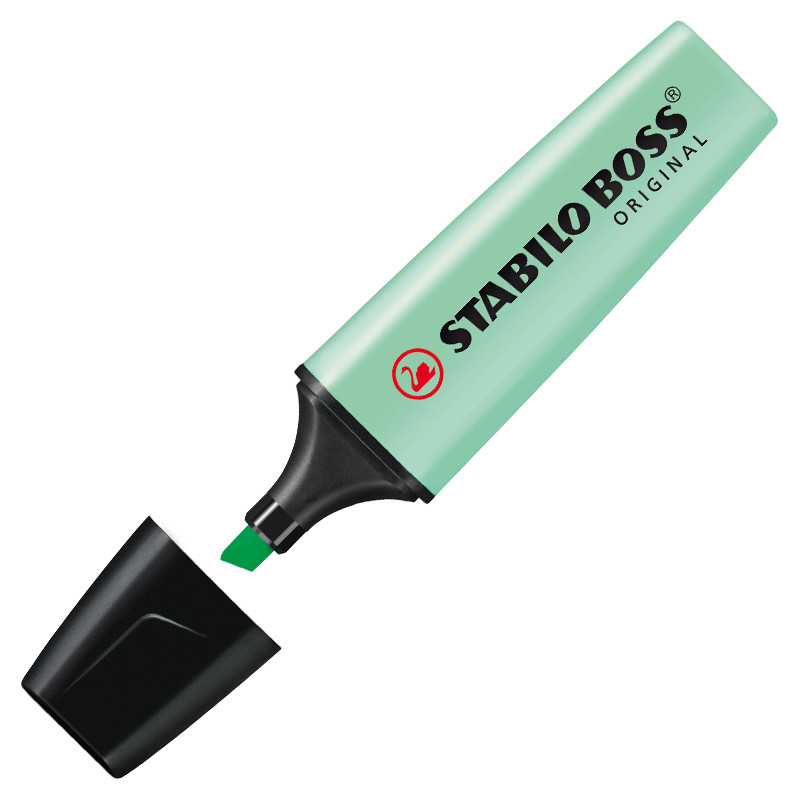 Pincel marca texto Boss Pastel Verde 70/116 Stabilo