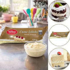 RECHEIO ARTESANAL CREME LEITINHO 1,01KG VABENE (CHOCO)