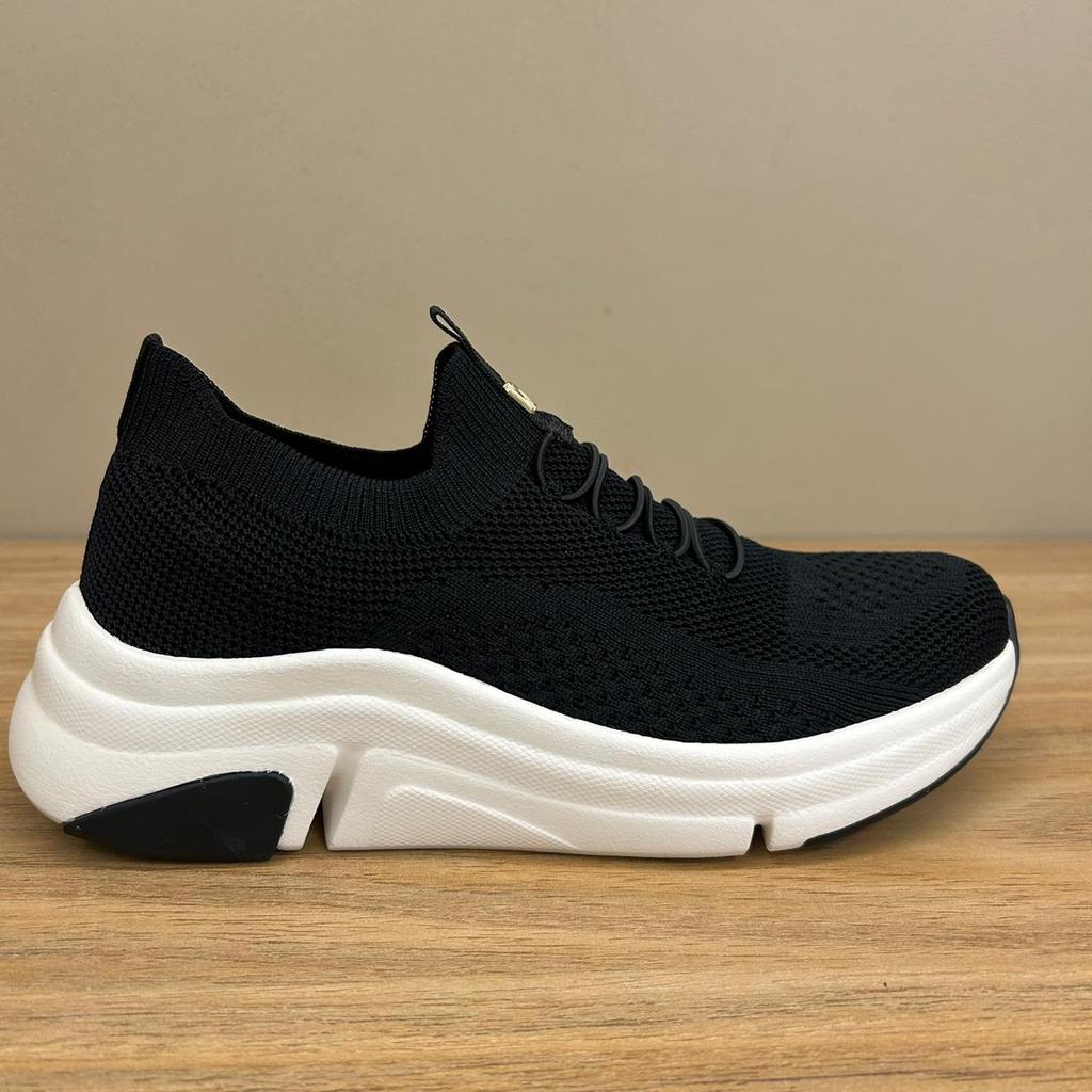 Tênis Feminino Modare 7401105 Confortável Macio Antiderrapante Calce Slip On Casual Passeio Amortecimento Impacto