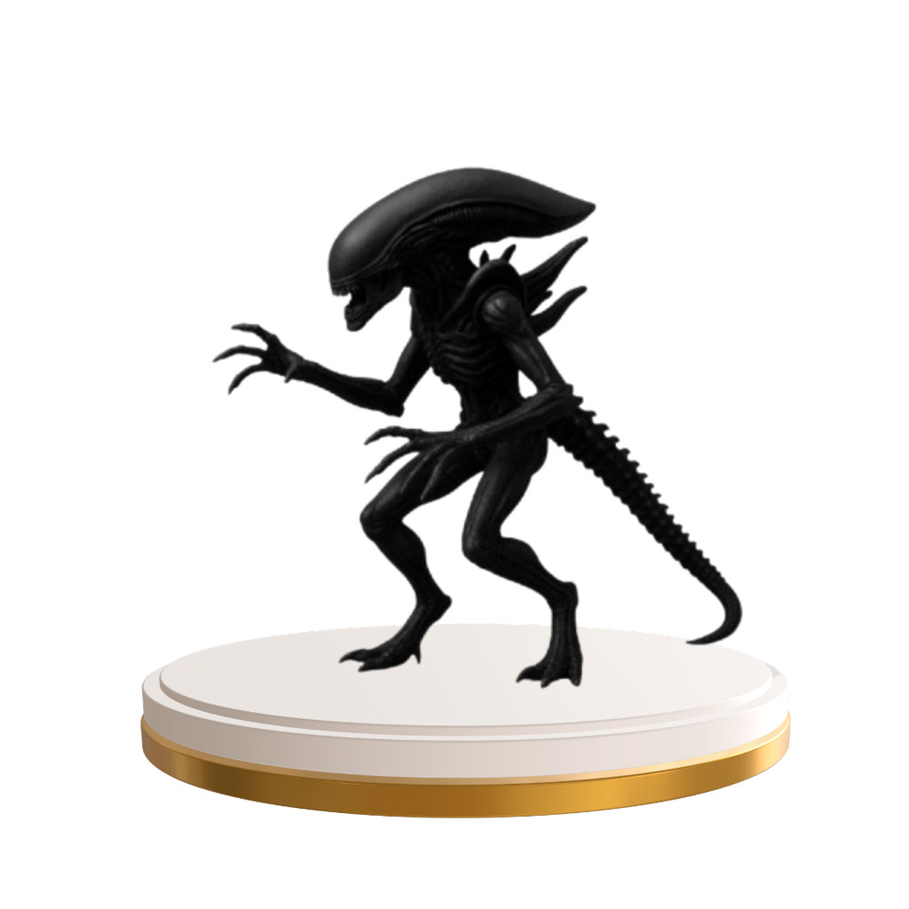 Boneco Alien Xenomorfo – Figura de Ação Terror Geek Gamer