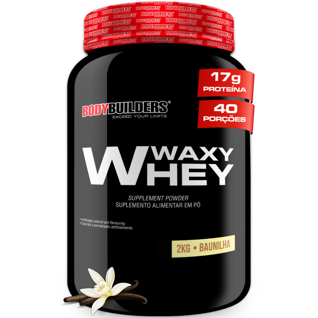 Waxy Whey 2kg - Ganho de massa muscular e Performance - Bodybuilders