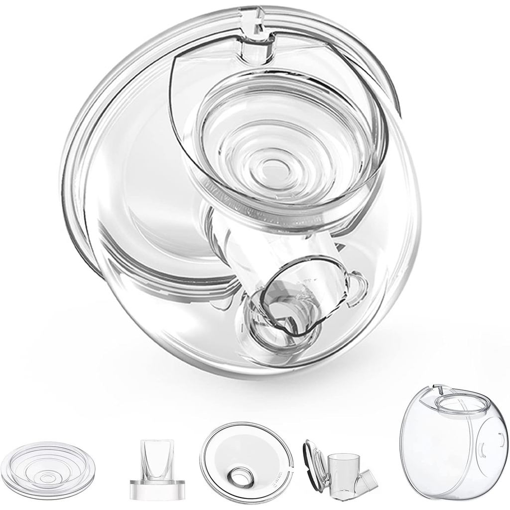 Peças De Bomba Tira Leite Vestíveis Copo Coletor De 24mm/27mm Flange Válvula Bico De Pato Diafragma De Silicone Compatív
