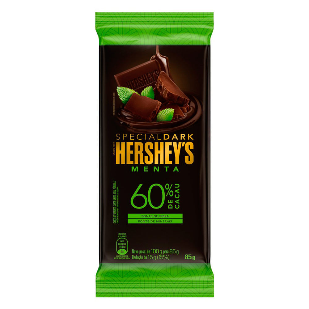 Chocolate Hershey's Special Dark Menta 85g em Oferta na Shopee