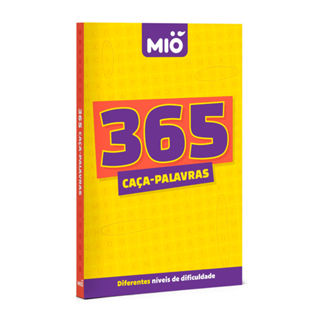 Revista Mió 365 Caça Palavras Diferentes Níveis de Dificuldade 1 Unidade em Oferta na Shopee