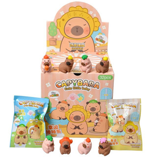 Borracha Apagar  Surpresa Mini Boneco Colecionável  Capivara Estante  Decorativo Miniatura Pacote Misterioso Toy em Oferta na Shopee