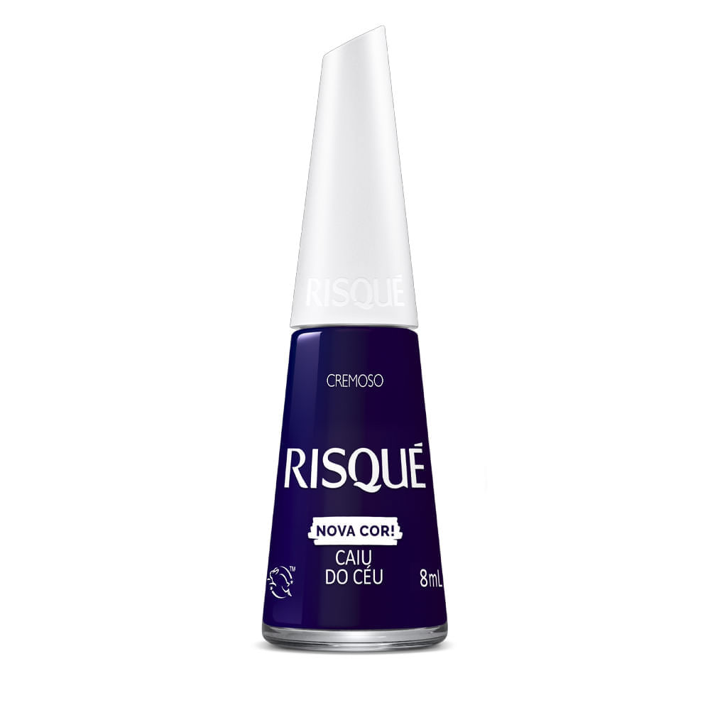 Esmalte Risqué Cremoso Caiu Do Céu em Oferta na Shopee
