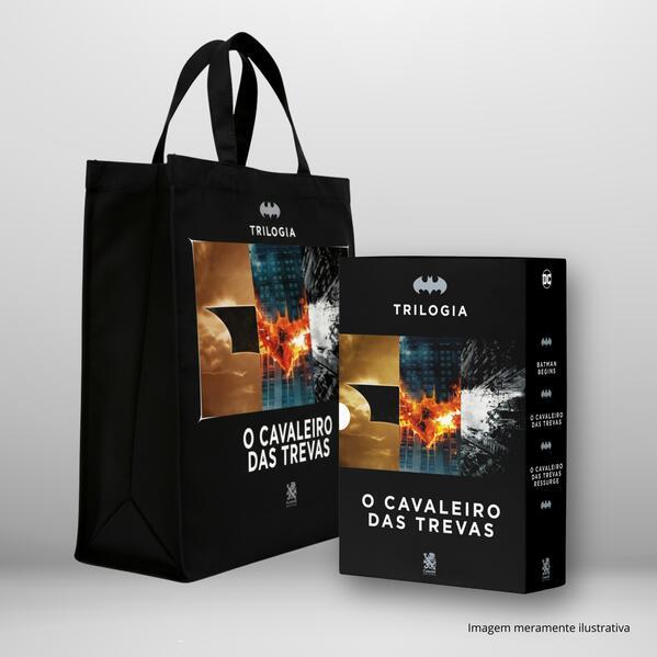 Trilogia O Cavaleiro das Trevas  - Box com 3 Livros + Ecobag