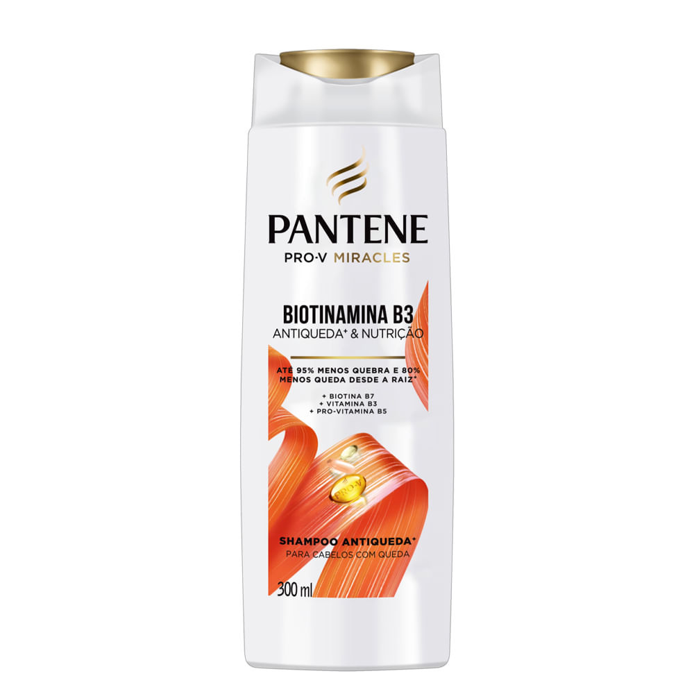 Shampoo Pantene Pro-V Miracles Biotinamina B3 300ml em Oferta na Shopee