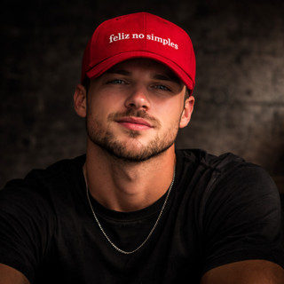 Boné Feliz no Simples Unissex Masculino e Feminino Verão Praia Lazer Ajustável Todas as Cores em Oferta na Shopee