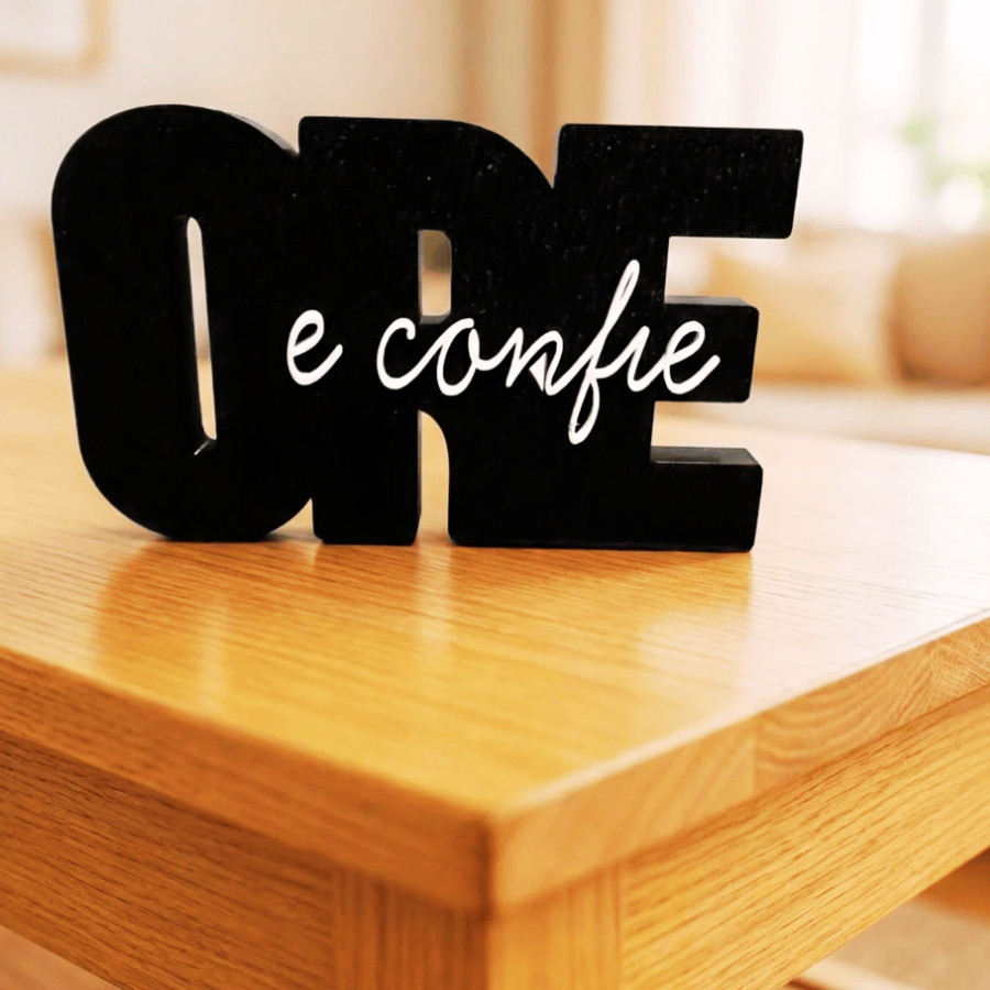 Oferta do dia Letreiro Decorativo 3D Decoração para Sala Minimalista Moderna Escritório envio imediato Fly