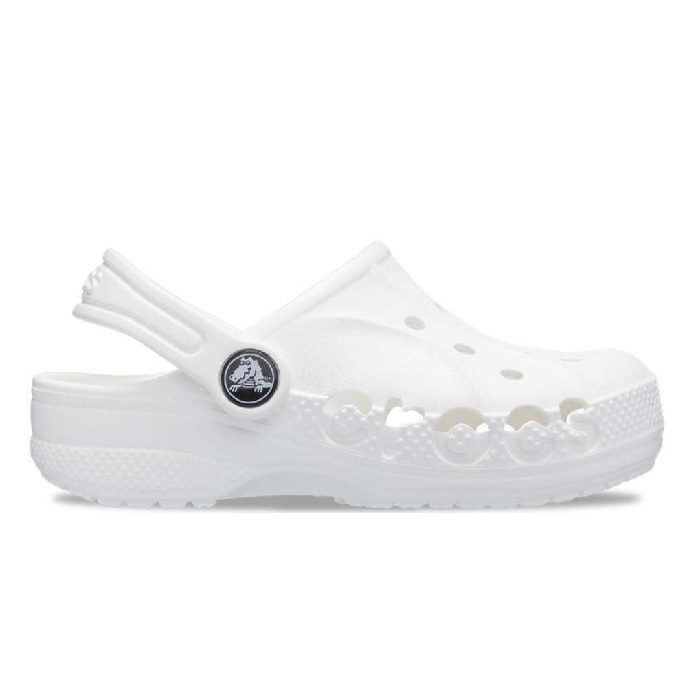 Sandália crocs baya clog kids  white em Oferta na Shopee