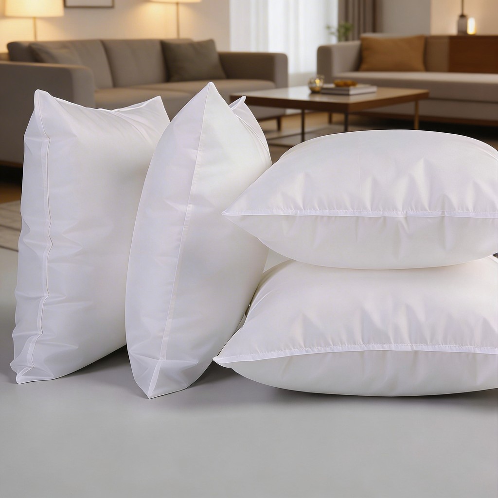 Kit 4 Enchimento Almofada 45CM Espuma Almofada Sofá Macia Decorativas Almofada Decorativa