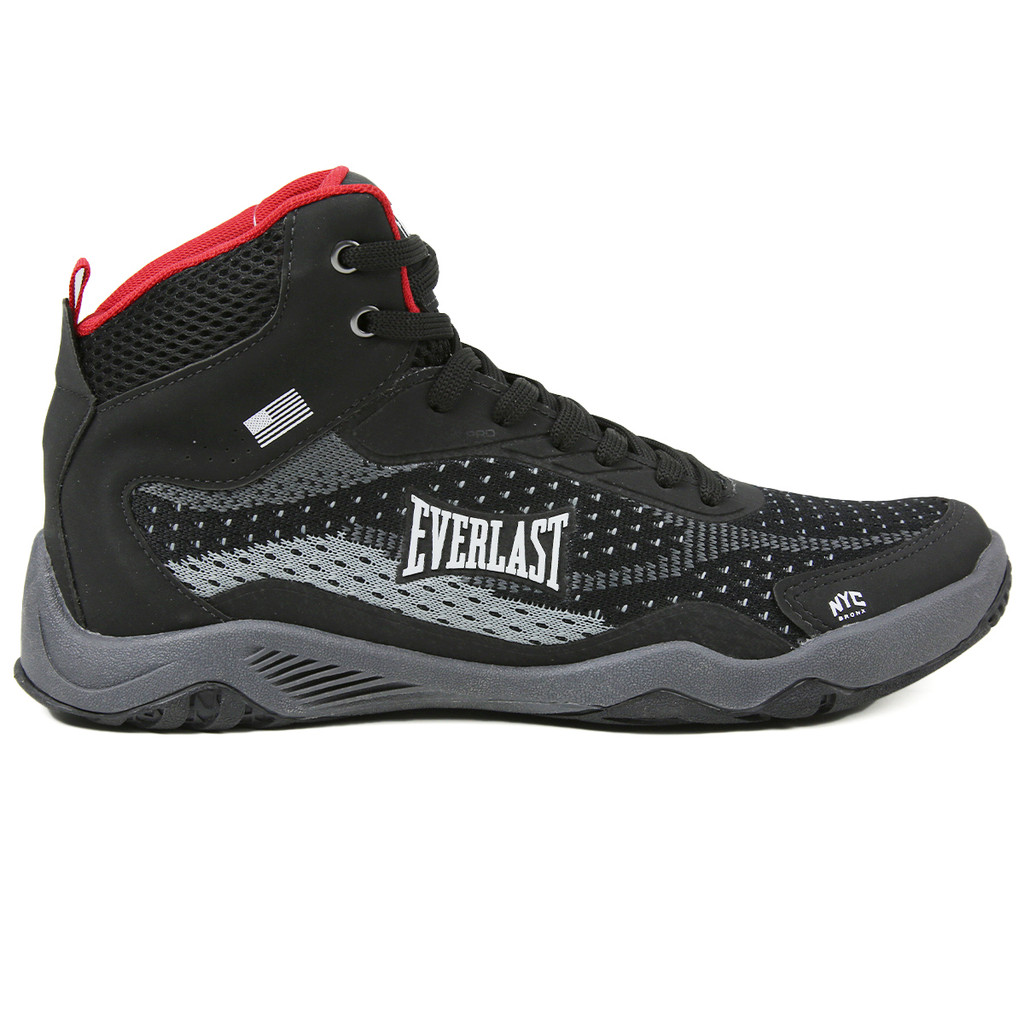 TÊNIS EVERLAST FORCEKNIT PRO UNISSEX PRETO/BRANCO em Oferta na Shopee