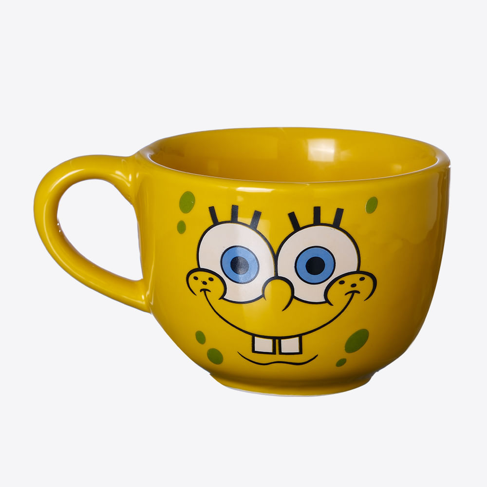 Caneca Sopa Bob Esponja em Oferta na Shopee