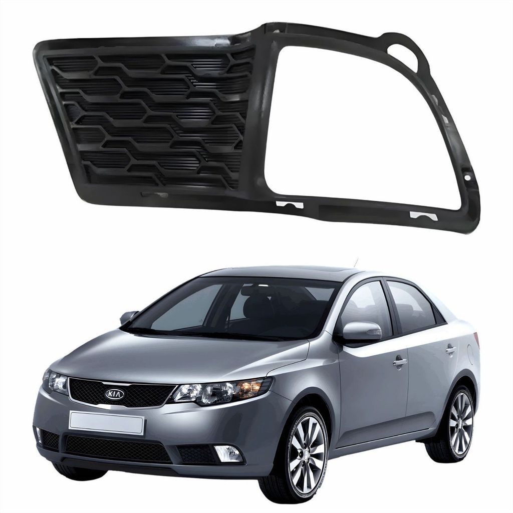 Grade Parachoque Kia Cerato 2009 2010 2011 2012 Lado Esquerdo Motorista