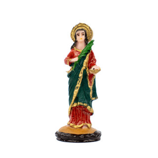 Escultura Santa Luzia 7,50 cm em Resina em Oferta na Shopee
