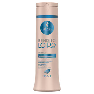Shampoo Haskell Bendito Loiro 300ml em Oferta na Shopee