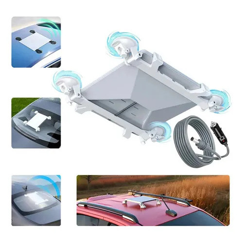 Suporte Para Starlink Mini  Para-brisa Teto Solar + Cabo 3m