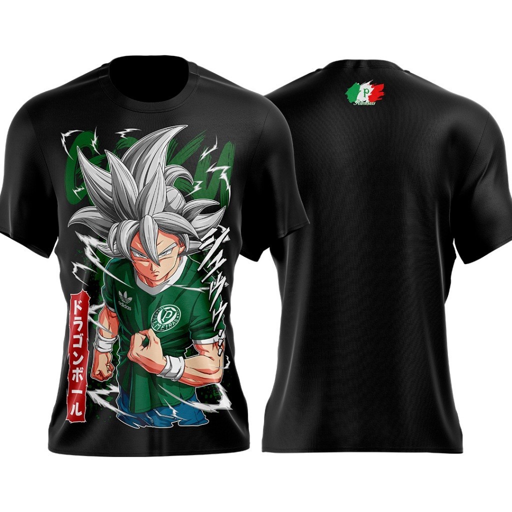 Camiseta Camisa Goku Vários Times Envio Imediato Mood.Vest