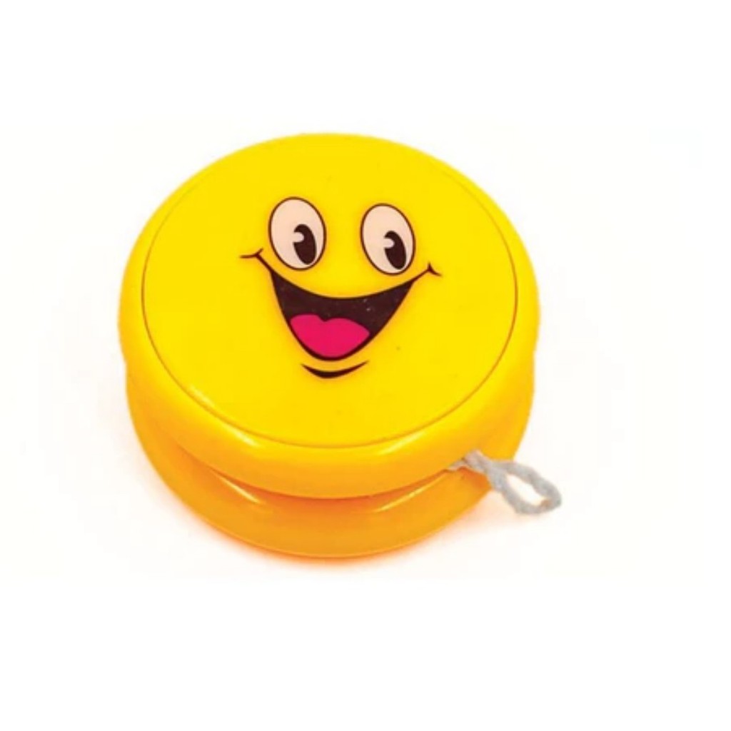 Ioiô de Emoji Amarelo com LED Sortido Unitário