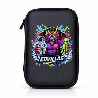 Case Premium  Dragon Space 15x10 cm – Estojo Rígido Organizador Exclusivo