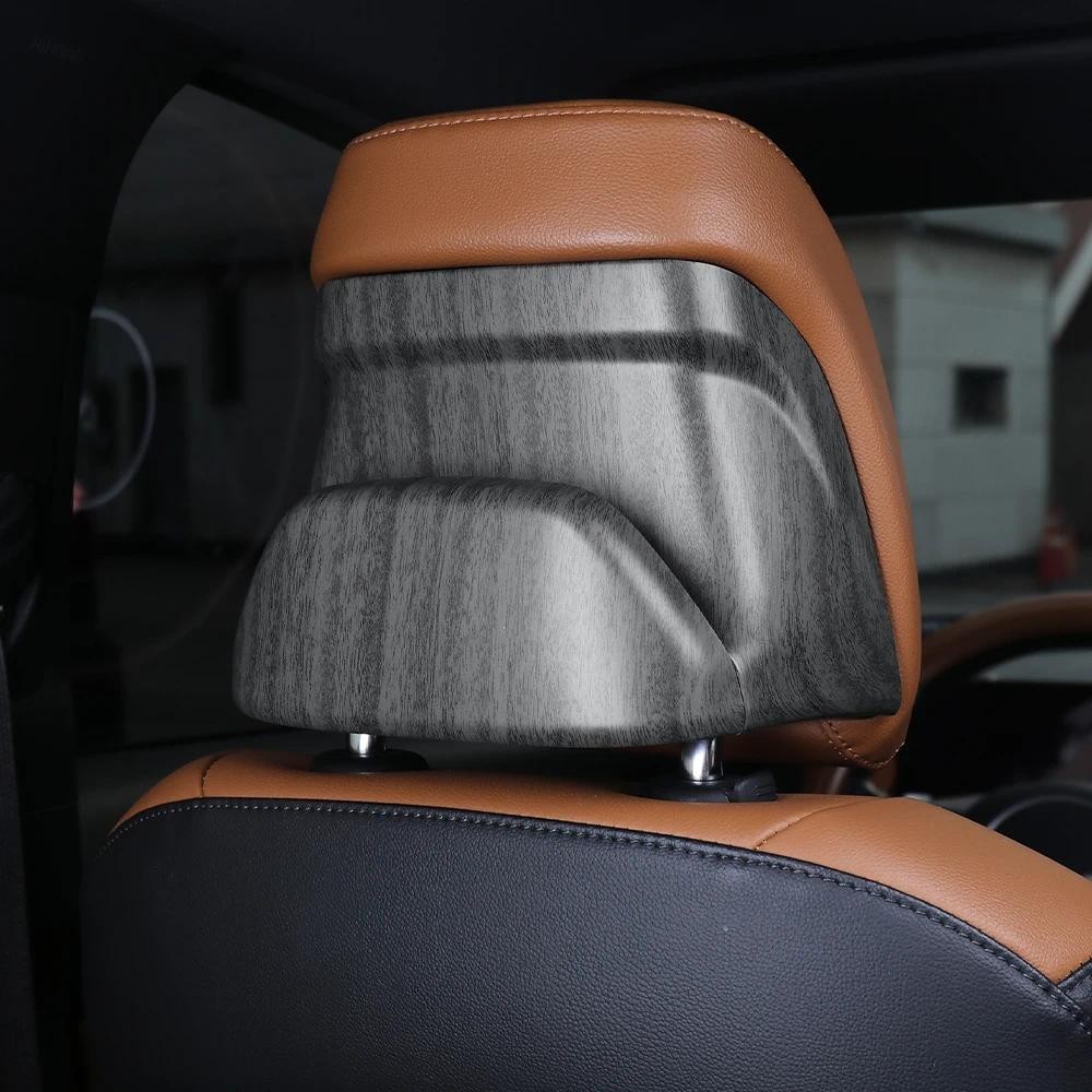 Para Kia Sportage NQ5 2022 2023 ABS Assento Dianteiro Encosto De Cabeça Capa Decorativa Decoração De Interiores De Carro
