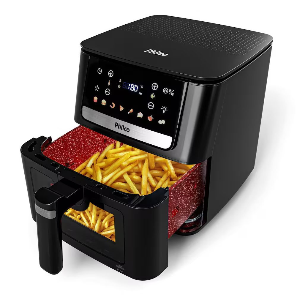 Fritadeira Elétrica PAF65A Redstone 6,5L 1700W Air Flow Philco