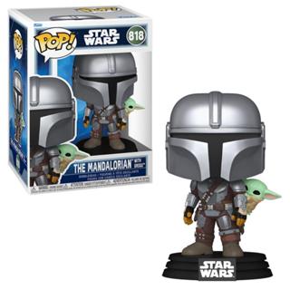 Boneco Funko Pop! Star Wars Mandalorian e Grogu Mandalorian em Oferta na Shopee