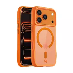 Capa case capinha para iPhone 17 Pro - Octacore Magsafe - Laranja - Gshield