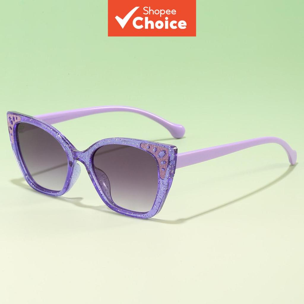 Moda Olho De Gato Crianças Óculos De Sol Doces-Colorido Proteção Para Os Olhos-Bloqueio Bonito Meninos E Meninas