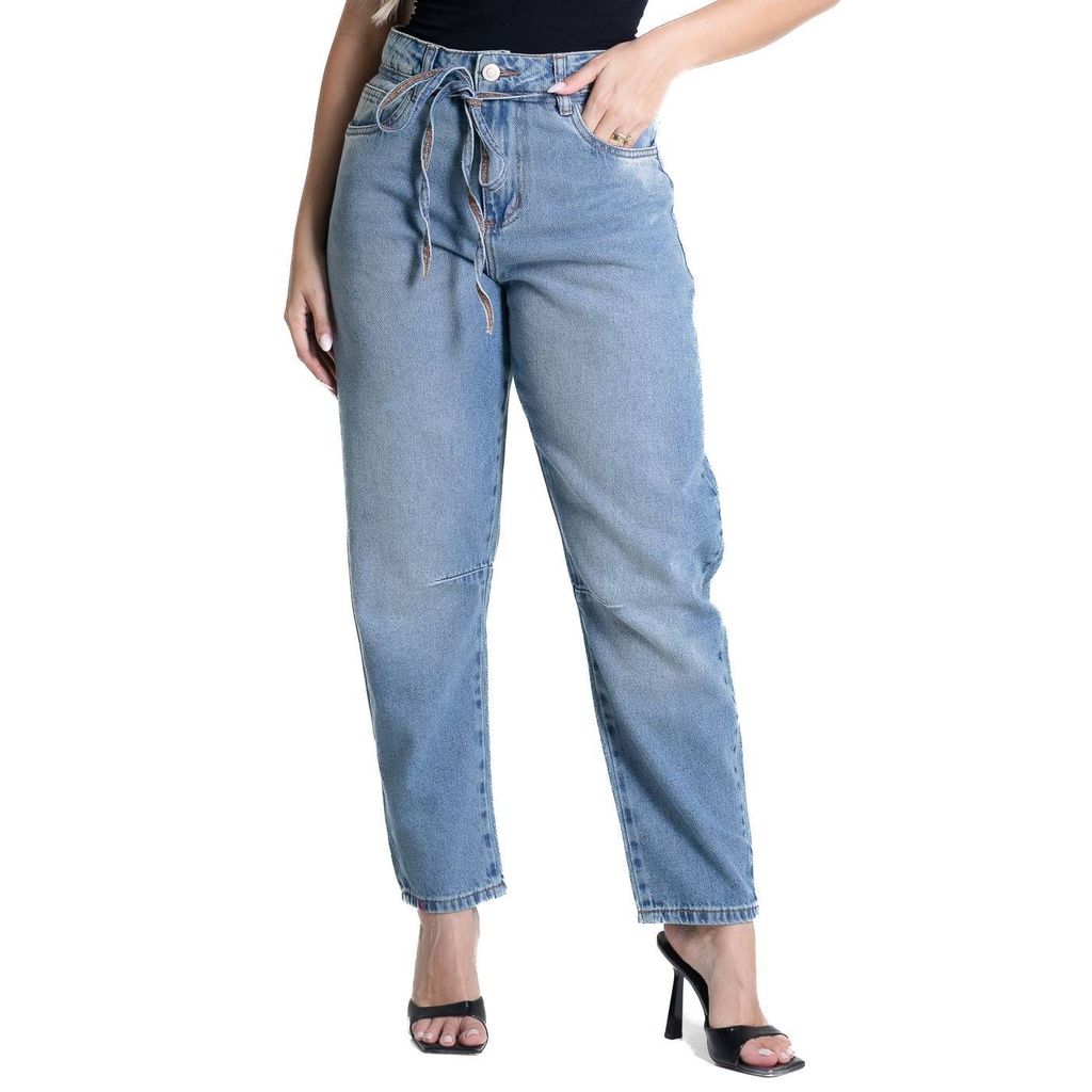 Calça Jeans Sawary Barrel - 281025 em Oferta na Shopee