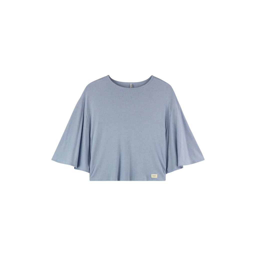Blusa Feminino Marialícia Azul Claro
