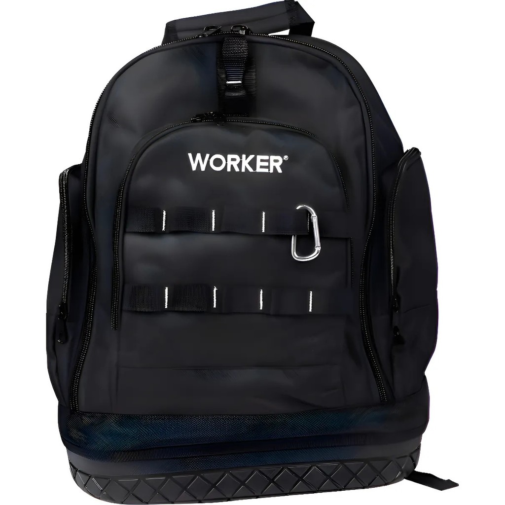 Worker 931144 Mochila Para Carregar Ferramentas Reforçada 14'' Cor Preto - Preto